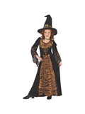 Childs Elegant Coffin Witch Costume