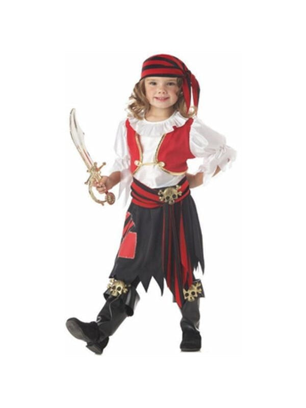 Toddler Penny The Pirate Girl Costume