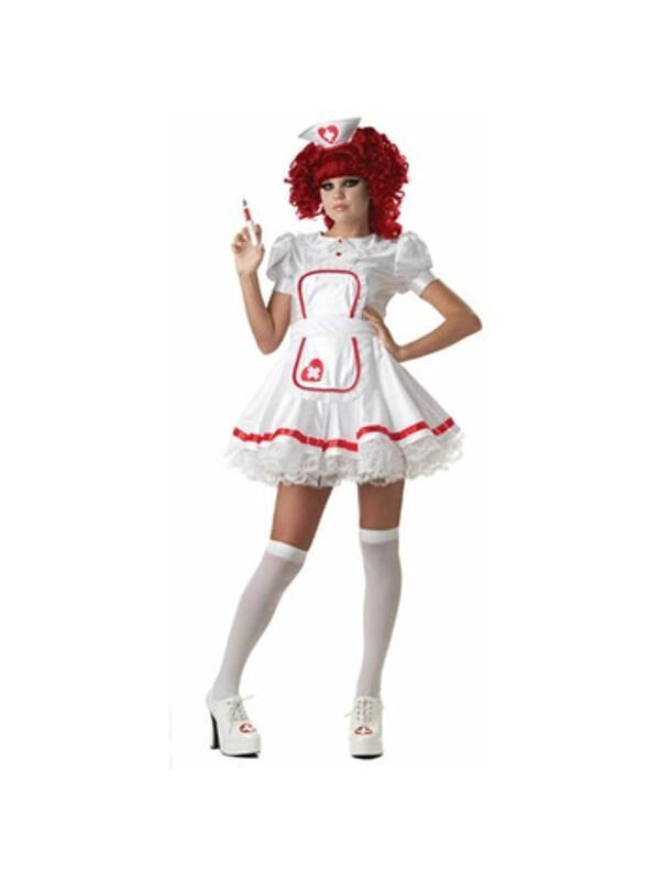 Women's Sexy Nurse Halloween Costume (Junior Sizes)