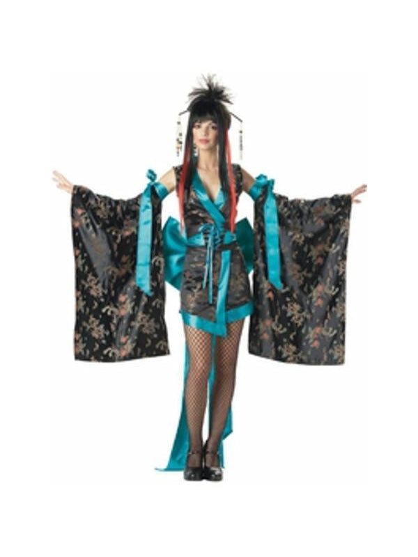 Women's Sexy Geisha Halloween Costume (Junior Sizes)