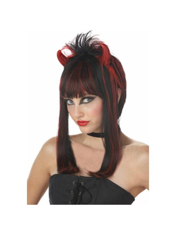 Women's Devil Horn Wig