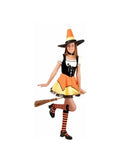 Child Candy Corn Witch Costume