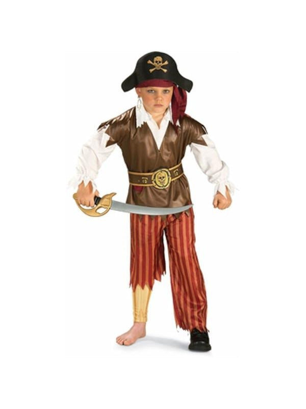 Child's Peg Leg Pirate Costume