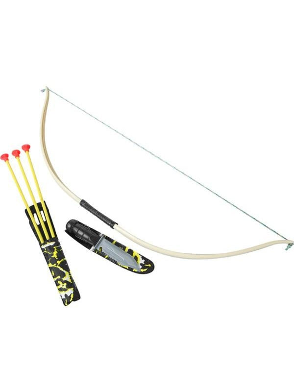 Fantasy Archer Bow Arrow Quiver Costume Accessory Set