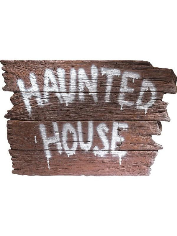 Haunted House Wall Plaque
