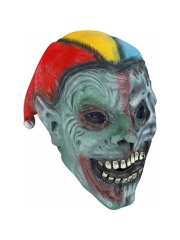 Skull Joker Vinyl Halloween Costume Mask