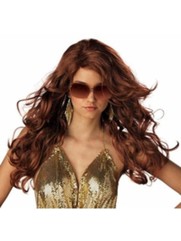 Auburn Sexy Mermaid Costume Wig