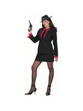 Adult Women's Gangster Suit Costume