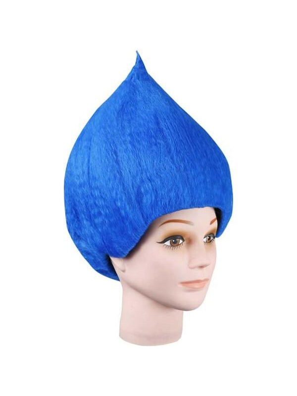 Deluxe Blue Troll Wig