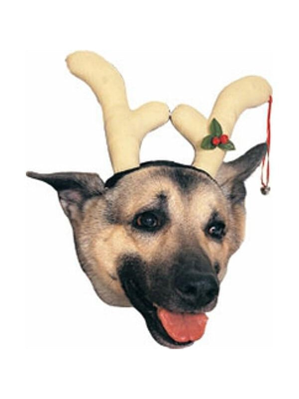 Dog Reindeer Antler Headpiece