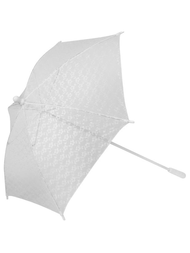 White Parasol Costume Accessory