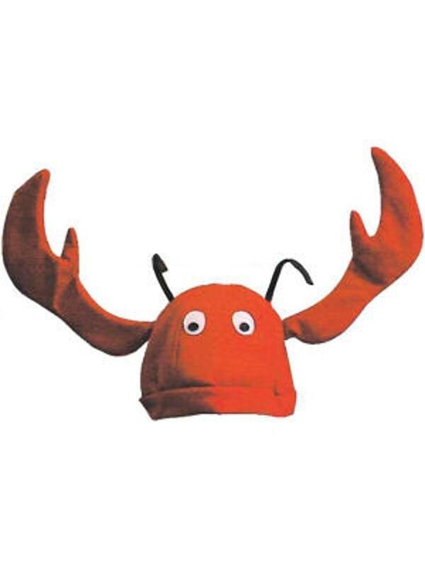 Velvet Lobster Hat With Flapping Claws