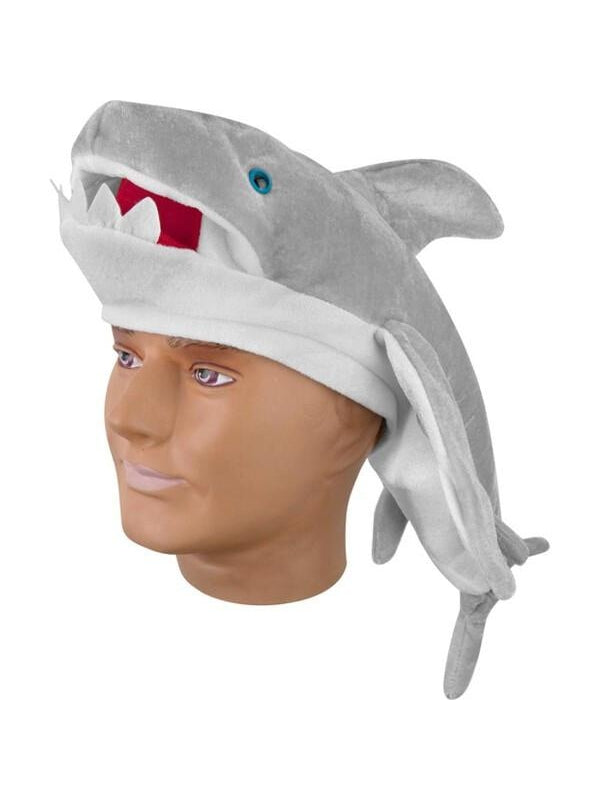 Funny, Velvet Shark Hat, Halloween