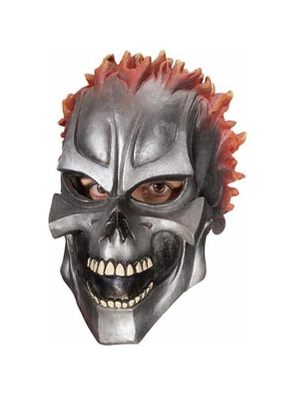 Motor Skull Vinyl Adult Mask