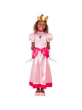 Retro Plumber-Inspired Princess Child Costume, Halloween