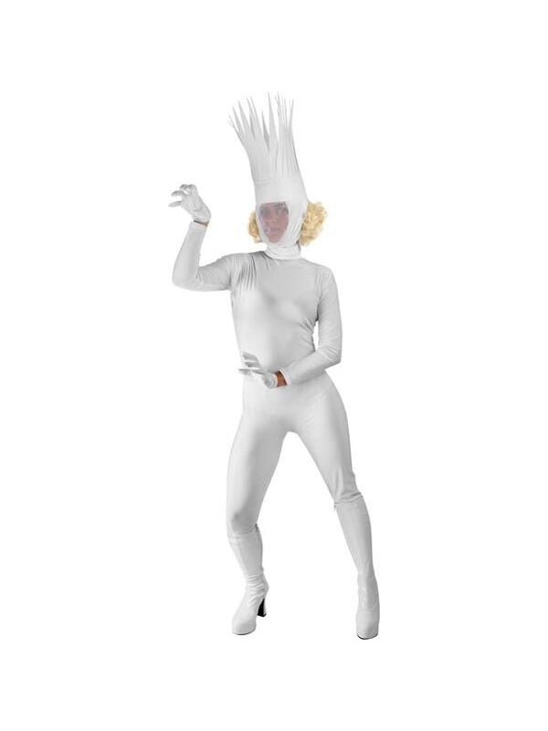 Adult Standard White Gaga Queen Costume