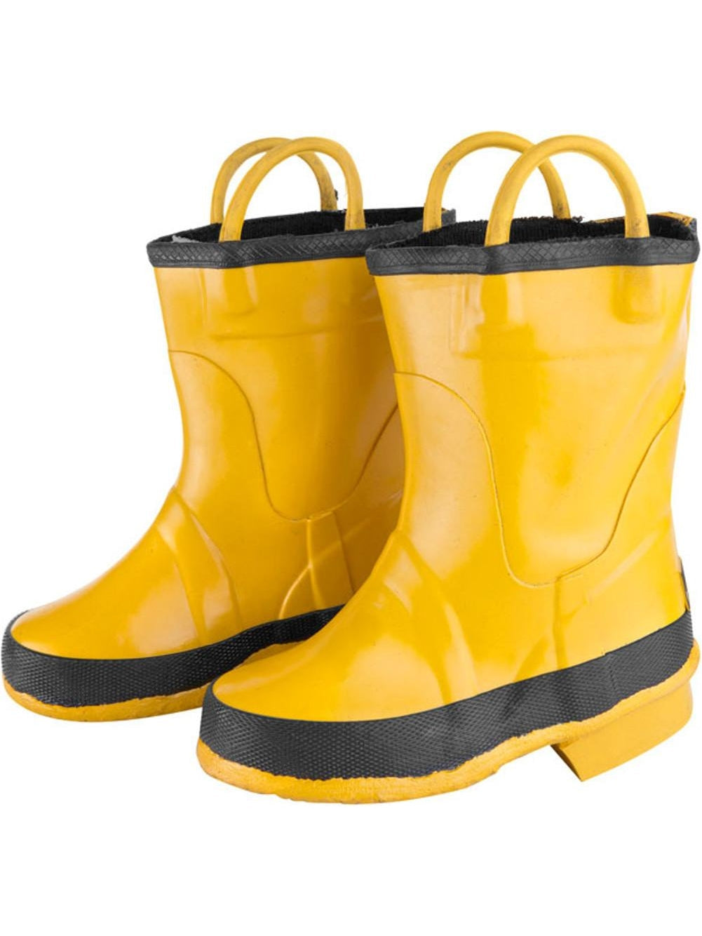 Child Yellow Firefighter Boots