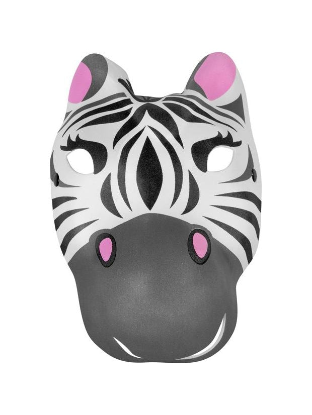 Foam Zebra Mask
