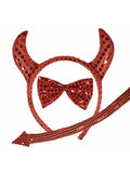 Deluxe Sequin Devil Costume Kit