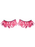 Pink Lace Fake Eyelashes