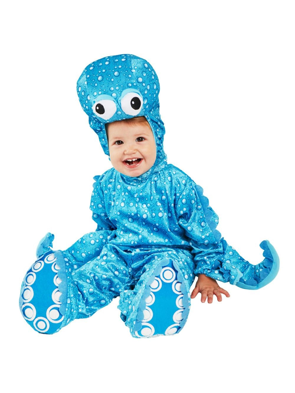 Blue Octopus Baby Costume