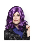 Women's Mal Purple Long Hair Wig