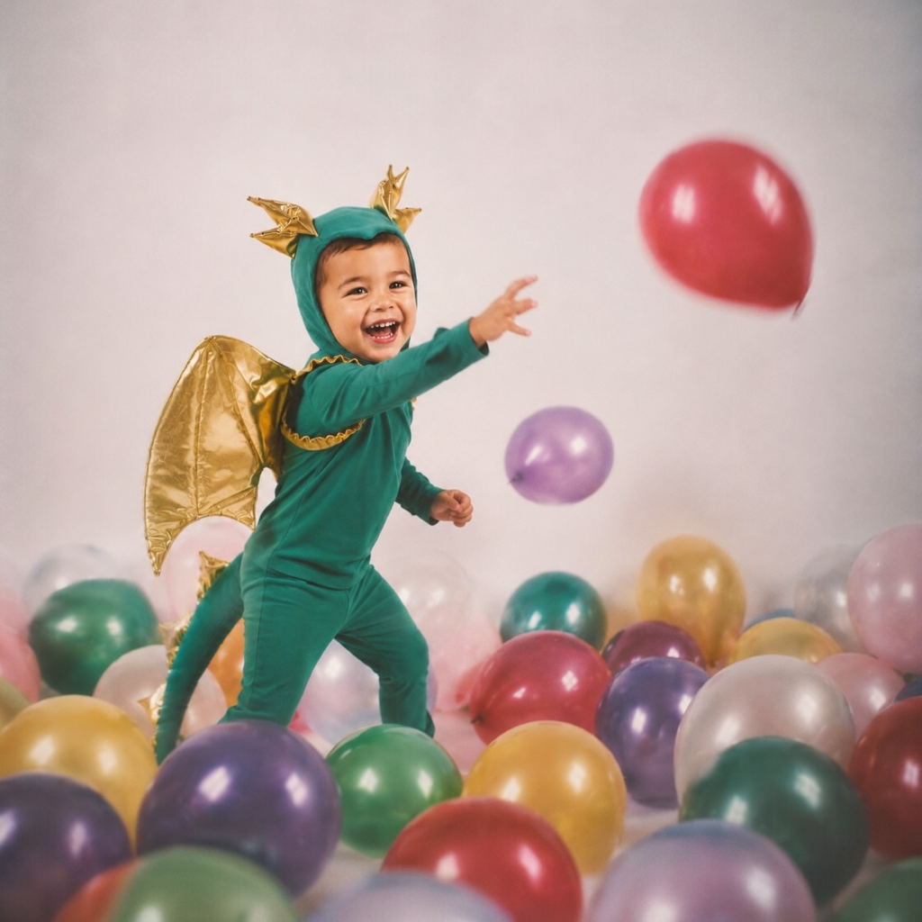 Emerald Sky Dragon Costume