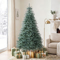 8 FT Artificial Spruce Christmas Tree with 1765 Branch Tips