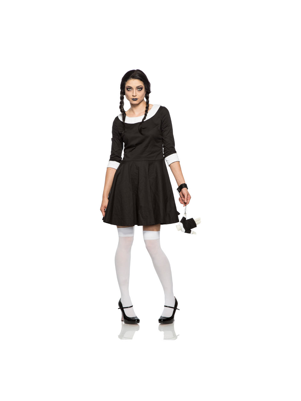 Women's Gothic Wednesday Costume