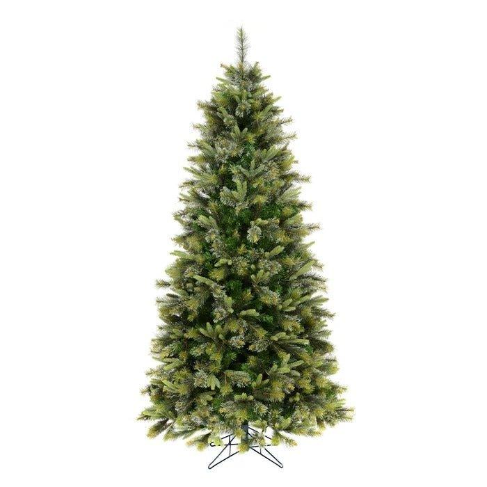 8.5 ft Cashmere Slim Artificial Christmas Tree, Unlit or Warm White LED