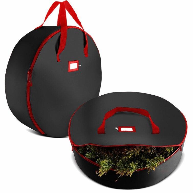 Christmas 2 Piece Wreath Storage Set, Durable Tear-Proof Bags