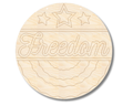 Unfinished Wood Etched Freedom Door Sign | Paint By Line Crafts | up to 30" DIY
