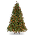 Downswept Douglas 90'' Lighted Artificial Fir Christmas Tree