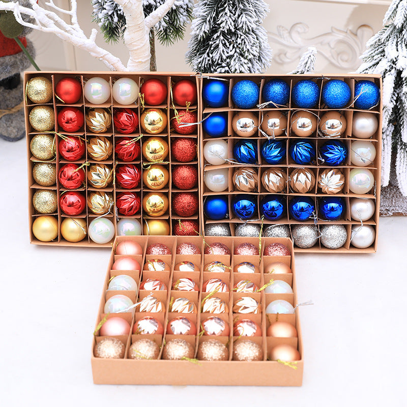 Christmas balls Christmas gifts decorations a variety of mixed 36PCS