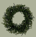 24" Wild Boxwood Wreath