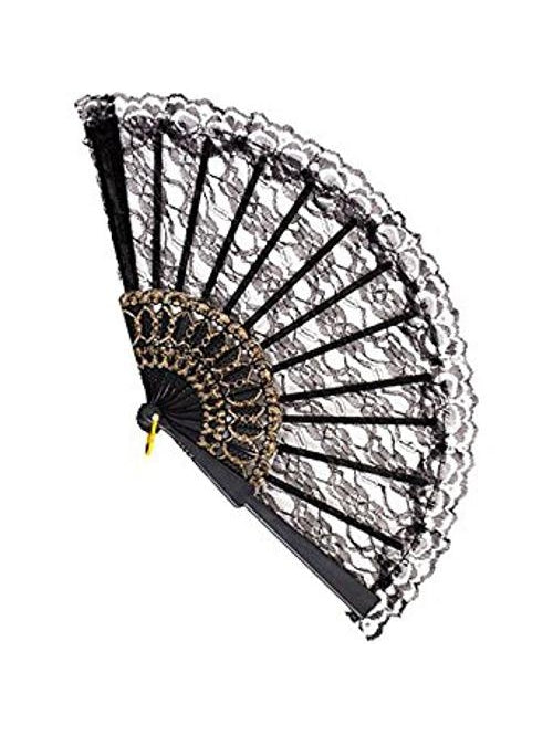 Black Lace Fan