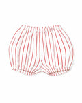 Red and White Pinstripe Bloomer