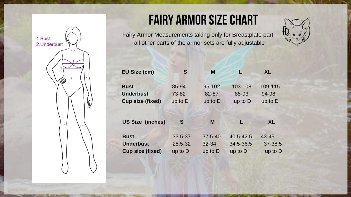 Fairy Armor Custom Colours Set