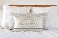 French Market Lavender- Spring Pillow Cover 12x20 inch