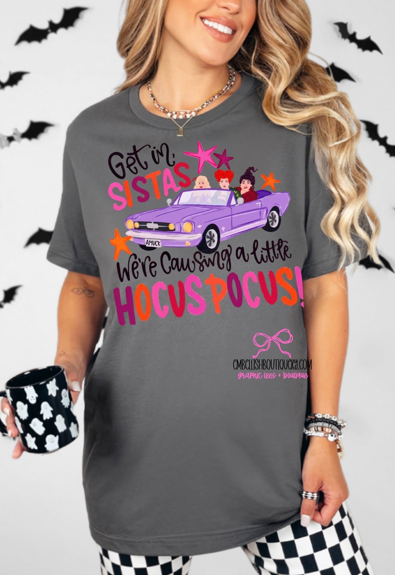 Get in Sistas - Halloween tee