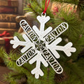 Personalized Snowflake Ornament