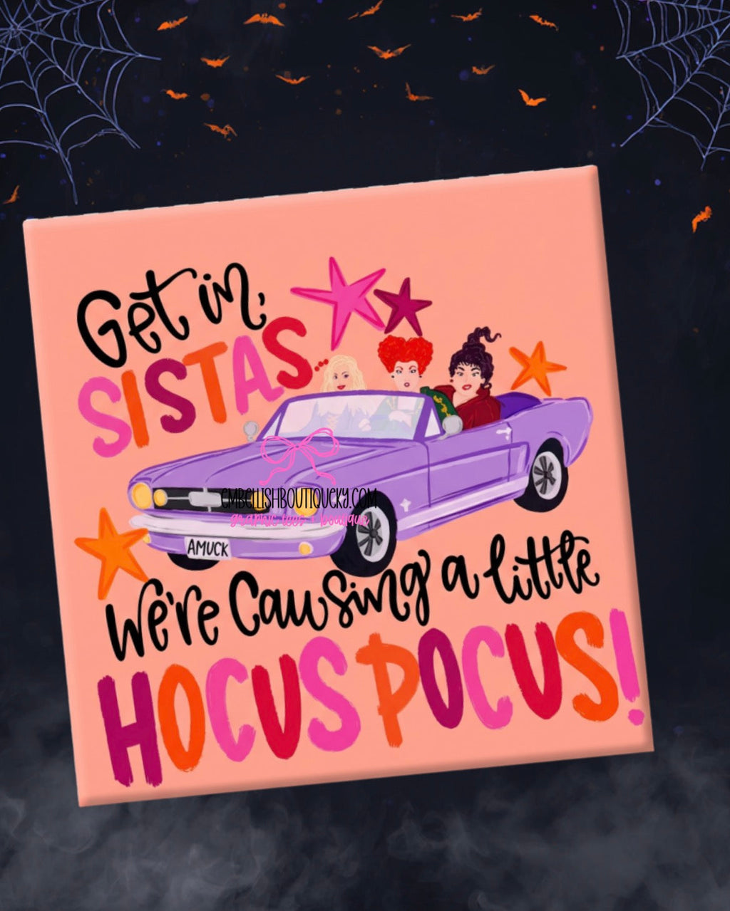 Get in Sistas - Halloween tee
