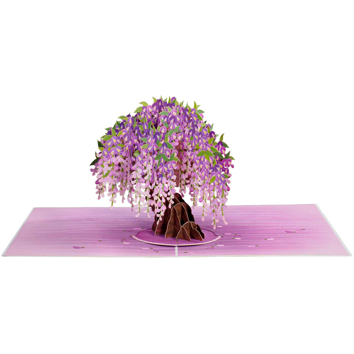 Wisteria Tree Oversized Pop Up Card with Keepsake
