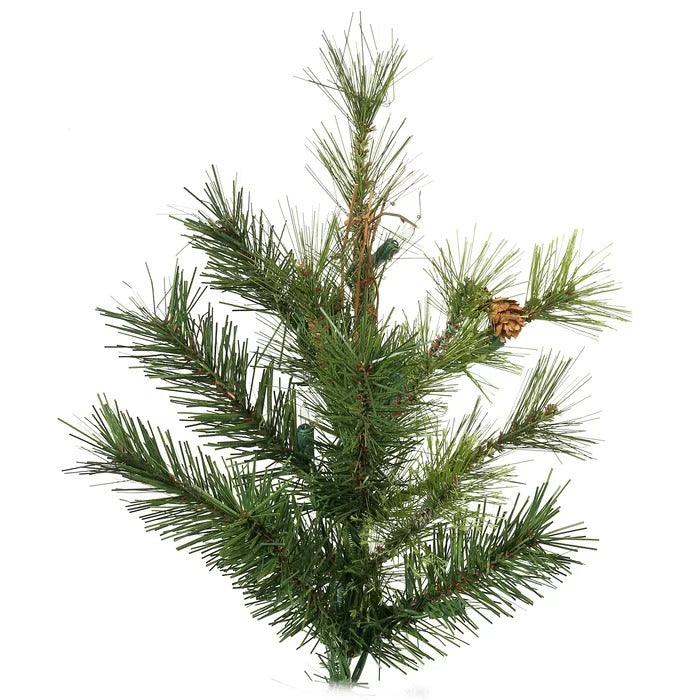 Galarza Mixed Country Pine Unlit Artificial Christmas Tree, 4.5 to 7.5 ft