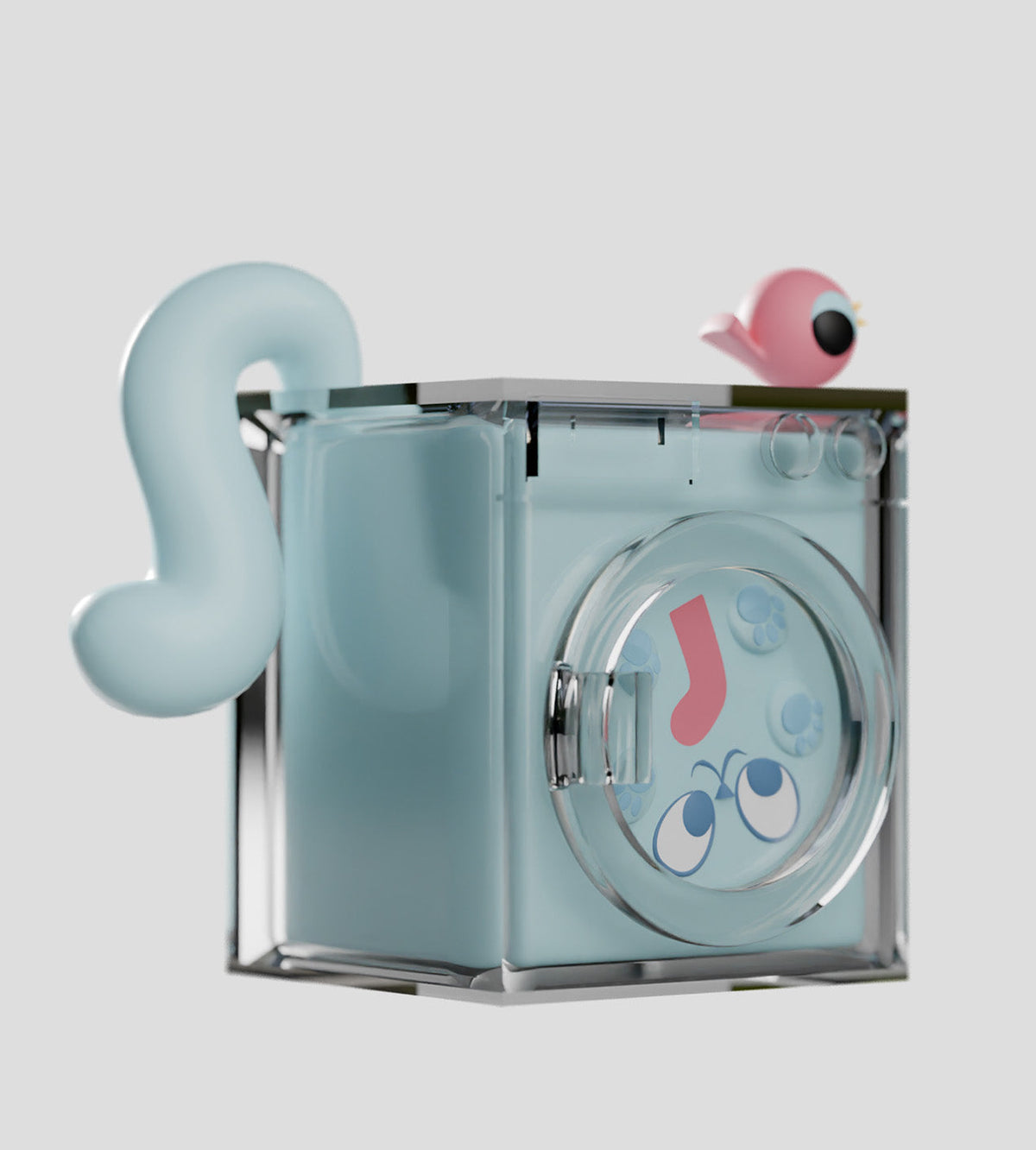 Kaleidos Creative: Ghost Cat Blind Box