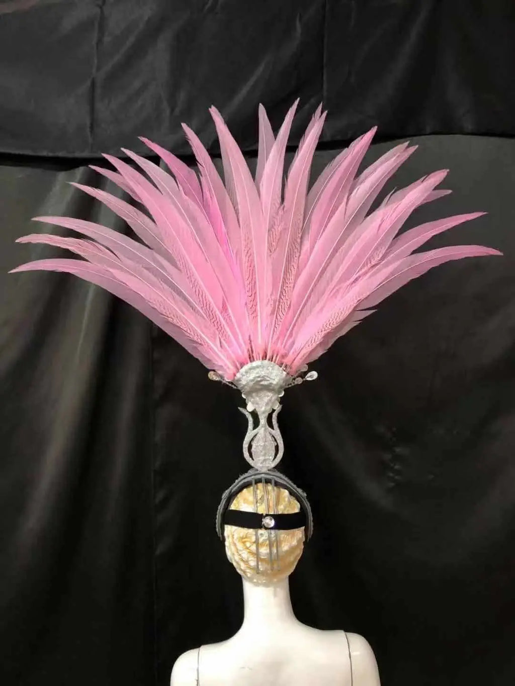 The Stardust Aurora – Premium Feathered Samba Carnival Headdress