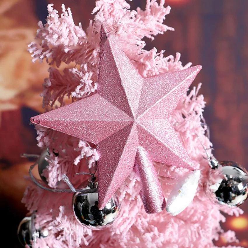 Glitter Star Christmas Tree Toppers, 15 to 20 cm