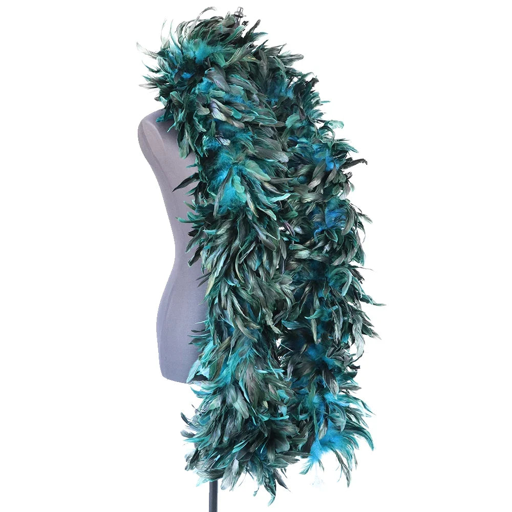 2 Meter Natural Chicken Feathers Boa