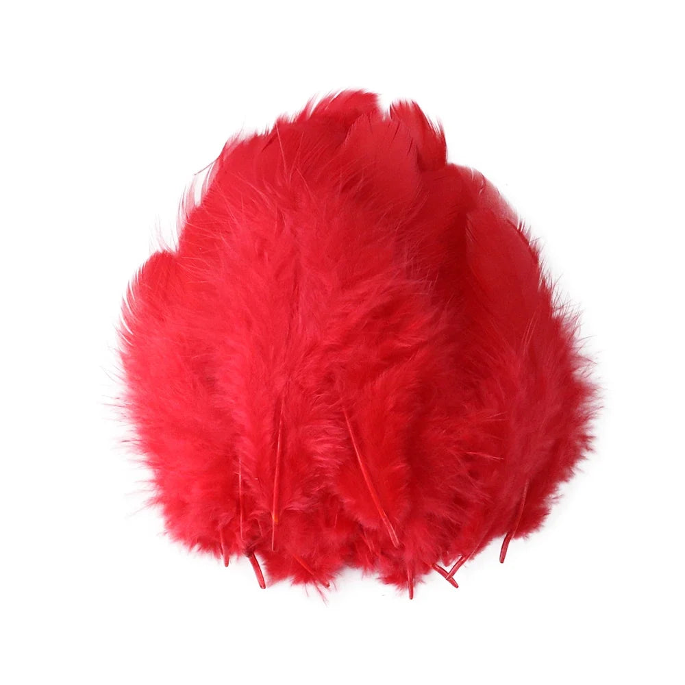Natural Rooster Craft Feathers Bulk Lot