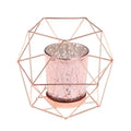 Geometric Metal Tealight Candle Holder